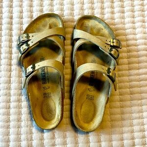 Birkenstock Mayari, Oiled Leather, Size 38, Very little wear